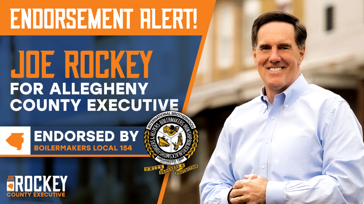 Boilermakers endorsement adds to Rockey campaign’s growing momentum with labor groups